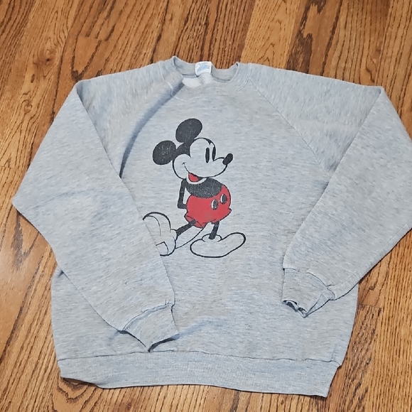 Disney Tops - Mickey Mouse Sweatshirt Walt Disney Production